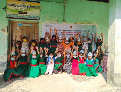 Community children-led awareness campaigns on Ending Violence Against Children at Cox’s Bazar